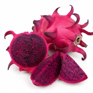 red jaina dragon fruit (hylocereus costaricensis) premium red fleshed pitaya with exotic sweet flavor