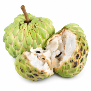 green sugar apple (annona squamosa)