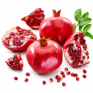 red silk pomegranate (punica granatum)