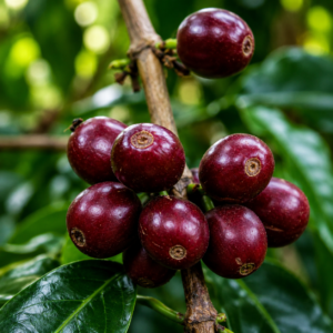 bourbon purple coffee seeds (coffea arabica)