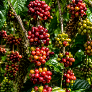 sindoro sumbing coffee seeds (coffea arabica) coffee bean
