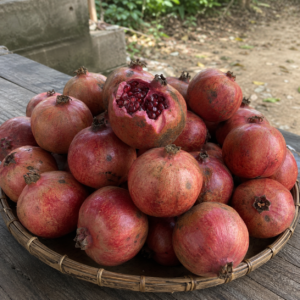 afghani pomegranate seeds (punica granatum) red pomegranate seedss